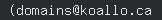 email