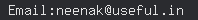 email
