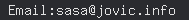 email