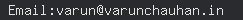 email