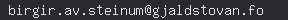 email