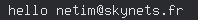 email