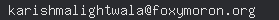 email