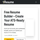 1millionresume.com