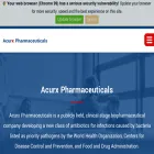 acurxpharma.com