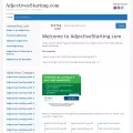 adjectivesstarting.com