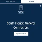 admerconstruction.com