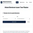afstand-berekenen.nl