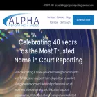 alphareportingservice.com