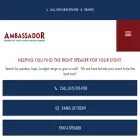 ambassadorspeakers.com