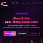animefightingsimulatorendless.com