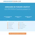 annuairedeforums.com