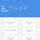 anynamegen.com