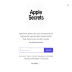 applesecrets.org