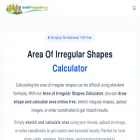 areaofirregularshapescalc.com