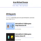 arunmichaeldsouza.com