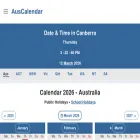 auscalendar.au