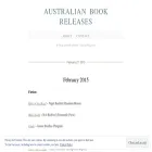 australianbookreleases.com