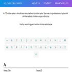 azchristianlyrics.com