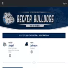 beckeryouthfootball.com