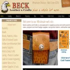 beckleatherwholesale.com
