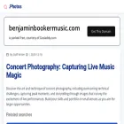 benjaminbookermusic.com