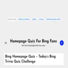 bingshomepagequiz.com