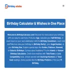 birthdaycalculus.com