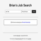 briansjobsearch.com