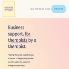 businessoftherapy.com