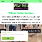 buywilliamsfashion.com