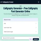 calligraphycreator.com