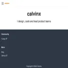 calvinx.com