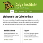 calyxinstitute.org