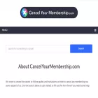 cancelyourmembership.com