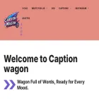 captionwagon.com