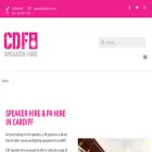 cardiffspeakerhire.com