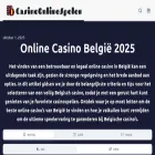 casinoonlinespelen.be