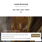 cazzettowoodworking.com