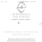 cbweddingsevents.com