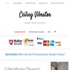 ceilingvibrator.com