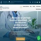 centrodeespecialistasforenses.com