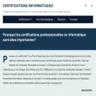 certificationsinformatiques.com