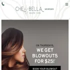 chebellasalonandspa.com