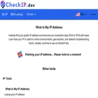 checkip.dev