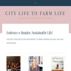 citylifetofarmlife.com