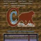 claycreekaussies.com