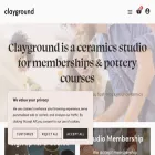 claygroundceramics.com