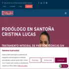 clinicapodologicacristinalucas.es