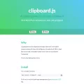 clipboardjs.com